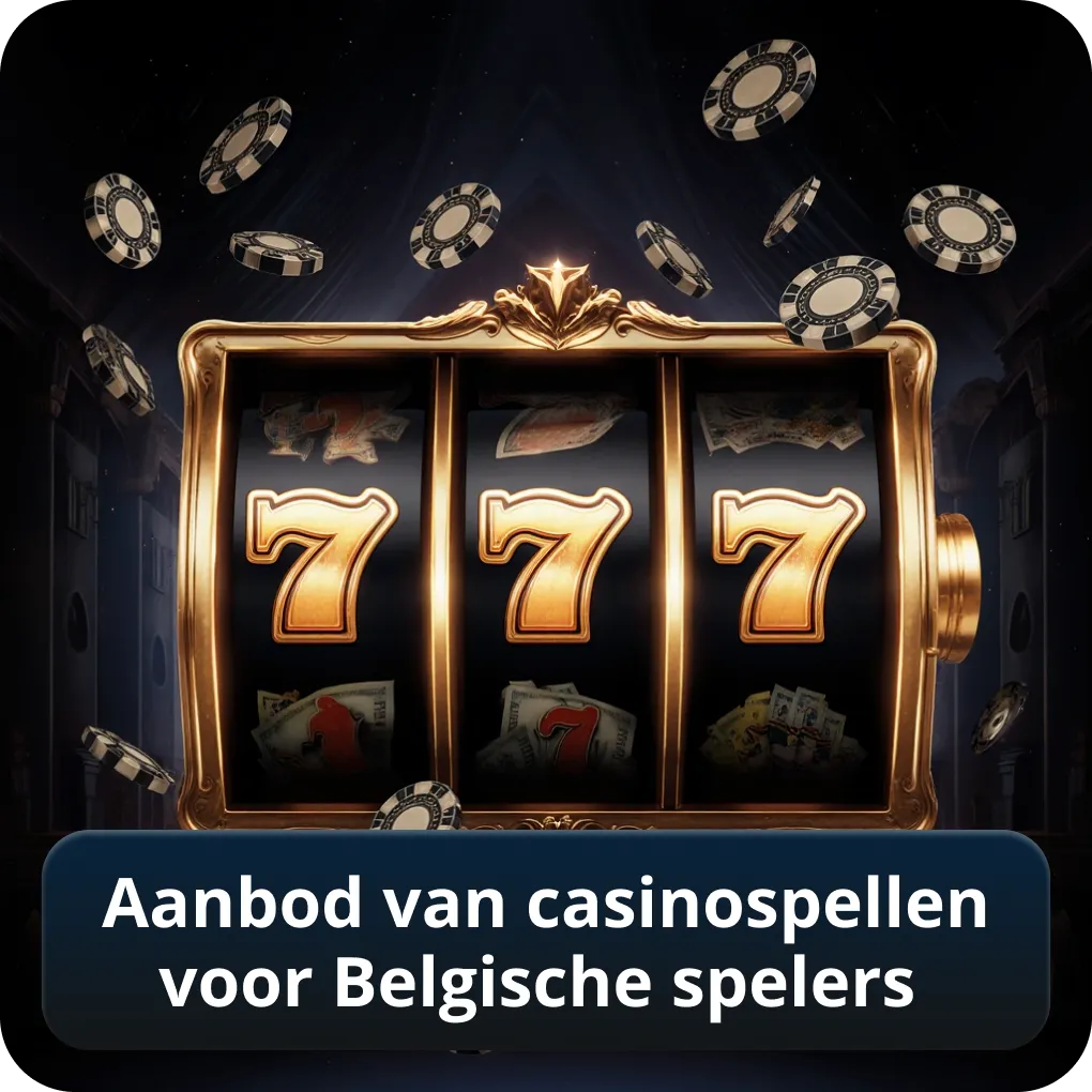 Aanbod van casinospellen voor Belgische spelers