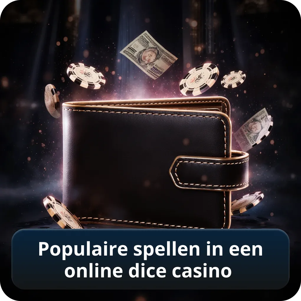 Populaire spellen in een online dice casino