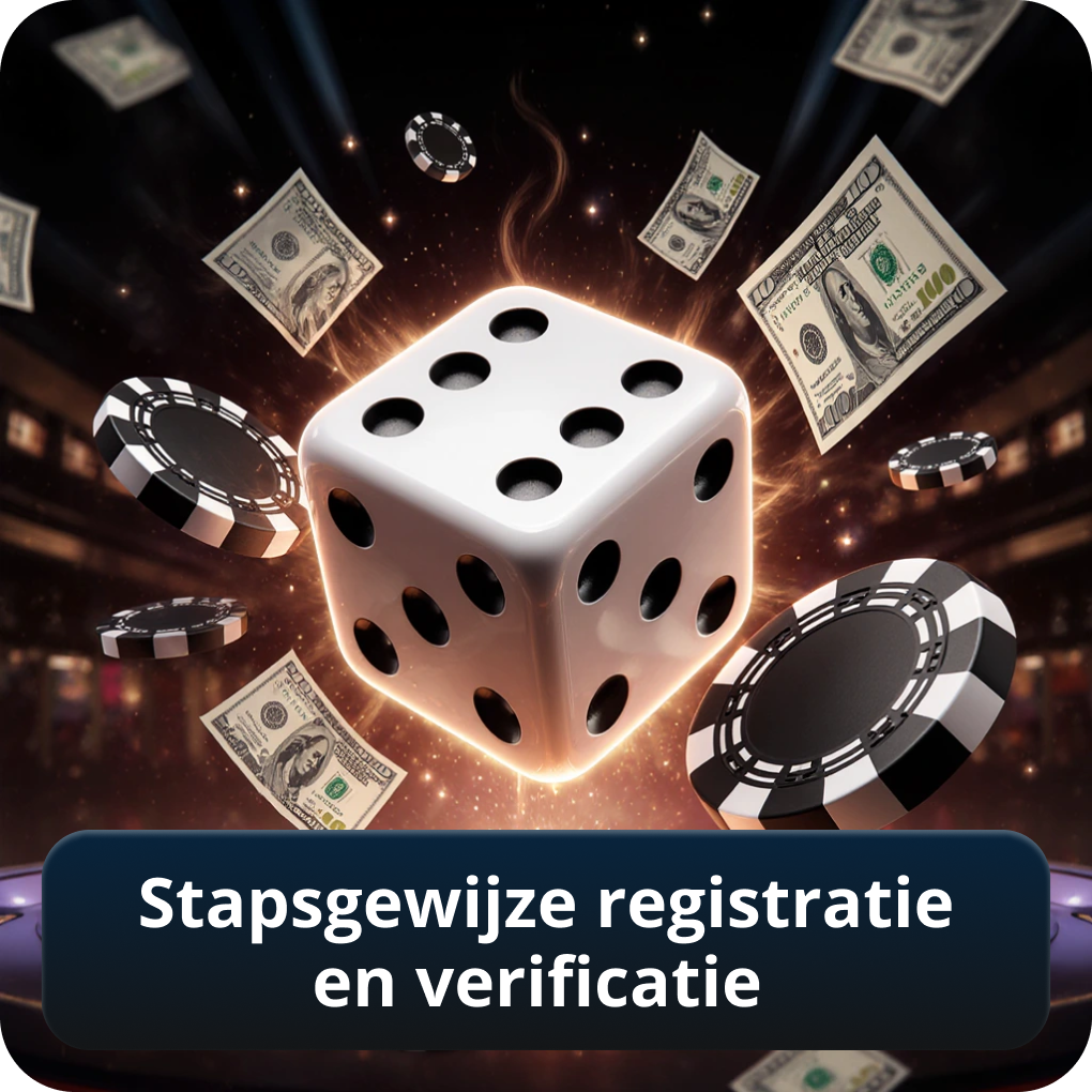 Stapsgewijze registratie en verificatie