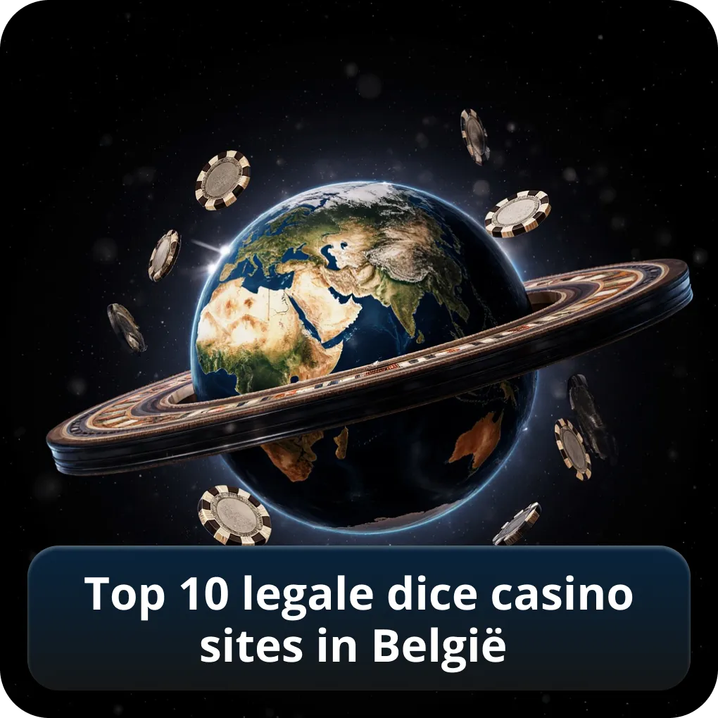 Top 10 legale dice casino sites in België